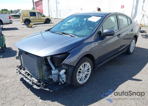 2017 Subaru Impreza Premium from USA, damaged, VIN 4S3GKAB67H3621908